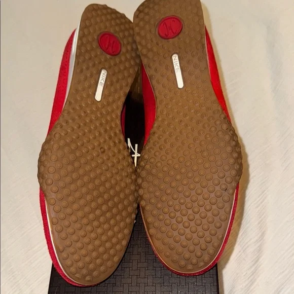 Cole Haan Red Leather Flats Timeless Design - Picture 5 of 5